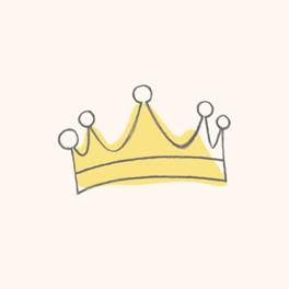 An-animation-of-a-Sketchy-crowns-collection