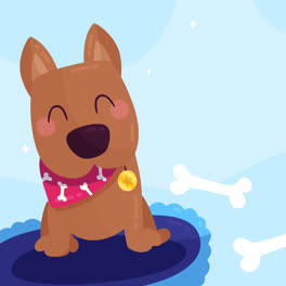 An-animation-of-a-National-dog-day-illustration