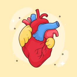 Una-Animación-De-Una-Ilustración-De-Dibujo-De-Corazón-Dibujado-A-Mano.