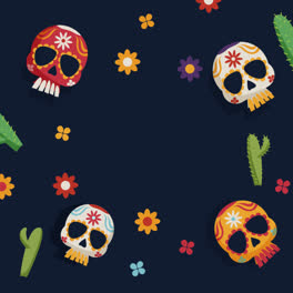 Eine-Animation-Mit-Einem-Kreativen-Dia-De-Muertos-Hintergrund