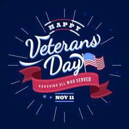 An-animation-of-a-Veteran-day-with-ribbon-lettering