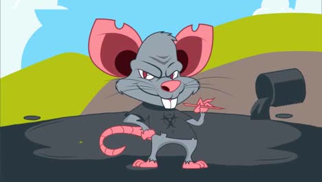 An-animation-of-a-Hand-drawn-evil-rat-cartoon-illustration