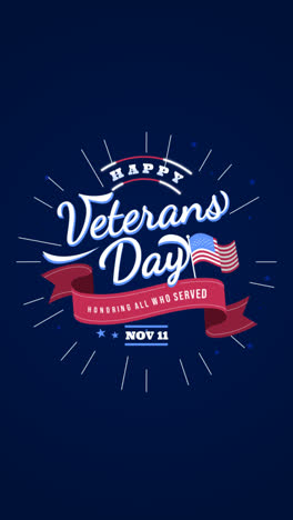 An-animation-of-a-Veteran-day-with-ribbon-lettering