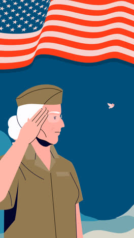 An-animation-of-a-Flat-veterans-day-instagram-posts-collection