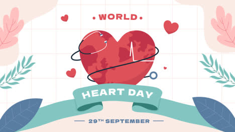 An-animation-of-a-Flat-illustration-for-world-heart-day-awareness