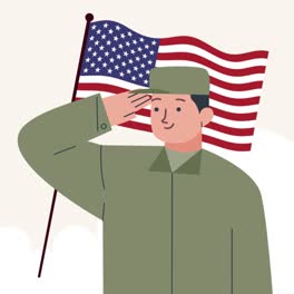 An-animation-of-a-Flat-illustration-for-usa-memorial-day-celebration