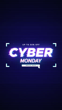 An-animation-of-a-Glitch-cyber-monday-offer-banner