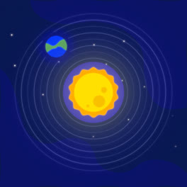 Una-Animación-De-Un-Esquema-Clásico-Del-Sistema-Solar-Con-Diseño-Plano.