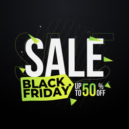 Eine-Animation-Eines-Black-Friday-Konzepts-Im-Flat-Design