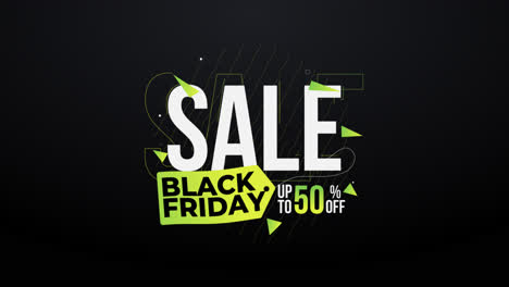 Eine-Animation-Eines-Black-Friday-Konzepts-Im-Flat-Design