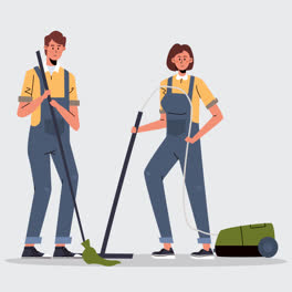 An-animation-of-a-Household-and-renovation-professions-illustration