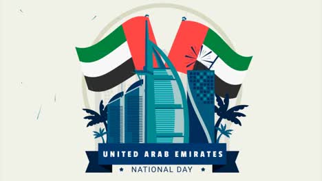 An-animation-of-a-Flags-and-fireworks╬o├╢┬╝Γoe£├¡united-arab-emirates-day