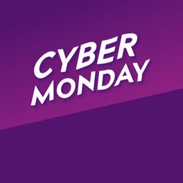 Eine-Animation-Eines-Abstrakten-Cyber-Monday-Verkaufshintergrunds