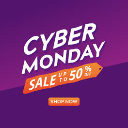 Una-Animación-De-Un-Fondo-Abstracto-De-Ventas-Del-Cyber-Monday.