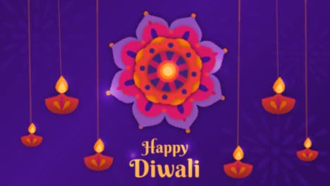 Una-Animación-De-Un-Fondo-De-Diwali-En-Estilo-Papel.