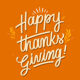 An-animation-of-a-Happy-thanksgiving-lettering