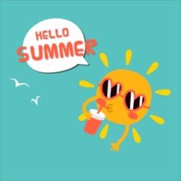 Eine-Animation-Von-Hallo-Sommer