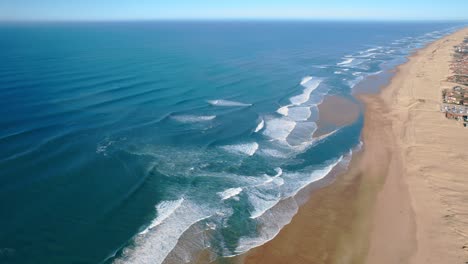 El-Océano-Atlántico-En-Hossegor-Visto-Por-Un-Dron