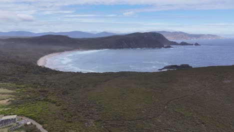 Atemberaubende-Aufnahmen-Der-Landschaft-In-Tasmanien,-Australien