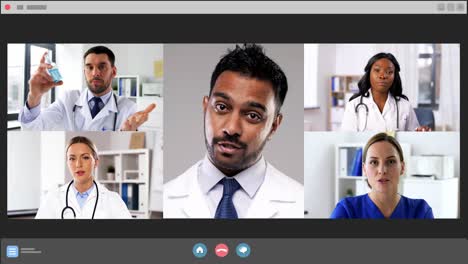 medicine,-communication-and-technology-concept--international-group-of-doctors-having-video-call-or-meeting-online