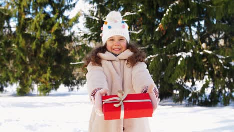 Personaje-De-Niña-Feliz-Con-Animación-De-Caja-De-Regalo.-Vacaciones-De-Invierno-De-Navidad-Y-Año-Nuevo.-Video-Animado.-Imágenes-De-Archivo-De-Estilo-De-Dibujos-Animados-4k.-Sorpresa,-Venta-O-Compra-Navideña,-Recompensa,-Ganador,-Celebración.