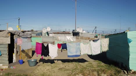 An-informal-settlement-in-Cape-Town,-South-Africa