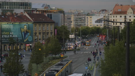 Hungary,-Budapest,-downtown