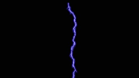 Set-of-Beautiful-Lightning-Strikes-on-Black-Background