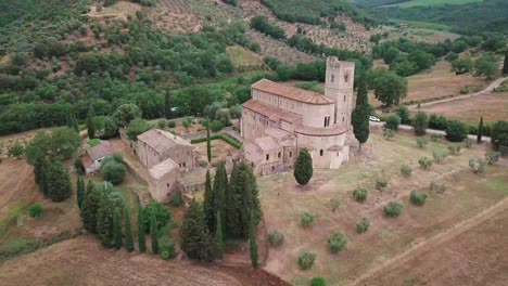 Abadía-De-Sant&#39;antimo-Vistas-Aéreas