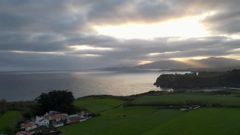 Epic-sunset-captured-by-drone-over-San-Miguel-Island