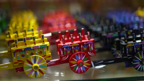 Ox-Carts-A-National-Symbol-in-Costa-Rica,-The-Painted-Oxcarts,-Traditional-decorated-Costa-Rican-ox-cart,-tradition,-Farmers