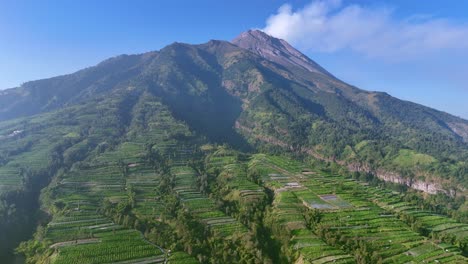 Panoramic-view-Merapi-Volcano-on-Indonesia