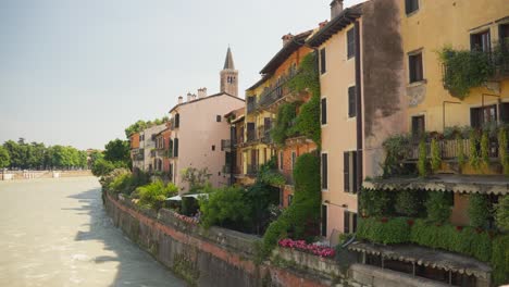 Terrazza-Bar-al-Ponte-Bar-And-Restaurant-Popular-Spot-Via-Ponte-Pietra-In-Verona,-Italy