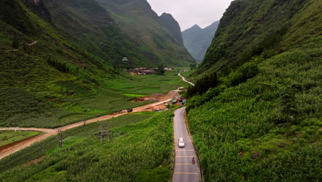 Through-green-covered-valleys-that-gleam,-rider-chases-a-freedom-dream