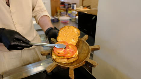 Building-the-Perfect-Burger:-Fresh-Tomatoes-on-a-Toasted-Bun