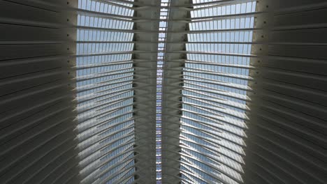 Looking-up-from-within-the-Agora-building-at-the-City-of-Arts-and-Sciences-complex-in-Valencia