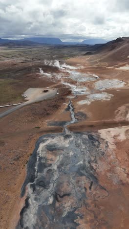 Steaming-Geothermal-River-Cutting-Through-Hverir's-Volcanic-Plains