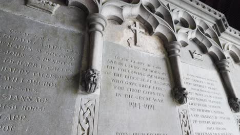 Ireland-Epic-Locations-Memorial-to-the-dead-in-the-First-World-War-from-the-parish-St-Canices-Cathedral-Kilkenny-City-Ireland