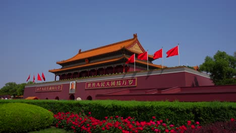 Scenic-view-of-Forbidden-City-from-Gate-of-Heavenly-Peace-in-Beijing