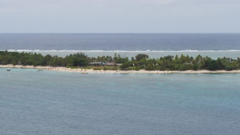 The-beautiful-beach-of-Mystery-Island,-Vanuatu