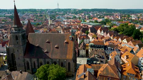 4K-Aerial-Drone-Video-of-the-Historic-Half-Timbered-Homes-around-the-Kirche-St