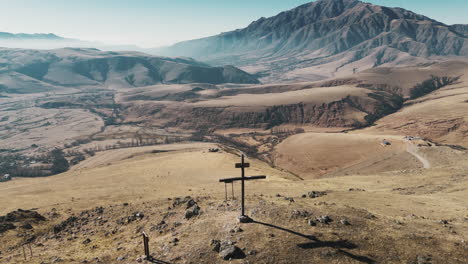 Aerial-view-of-mountainous-region-of-Quebrada-del-Portugués-nature-reserve