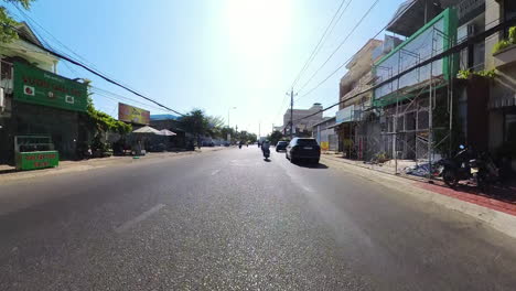 Average-Street-View-Traveling-In-Vietnam,-Southeast-Asia