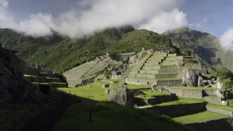 Vista-Panorámica-Panorámica-De-Machu-Picchu,-Cusco,-Perú