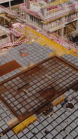 Luftbild-Hochbau-Vertikalvideo