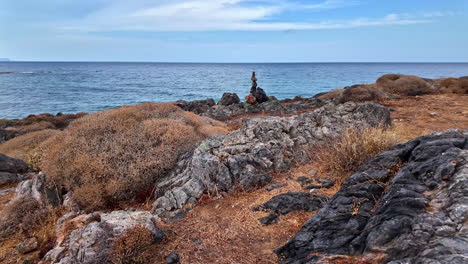 Strand-Von-Malia-Und-Die-Küste-Der-Insel-Kreta,-Panoramablick