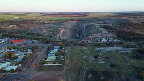 Frasers-Goldmine-In-Southern-Cross,-Australien-Für-Mineralgewinnung-Und-Industrielle-Fertigung