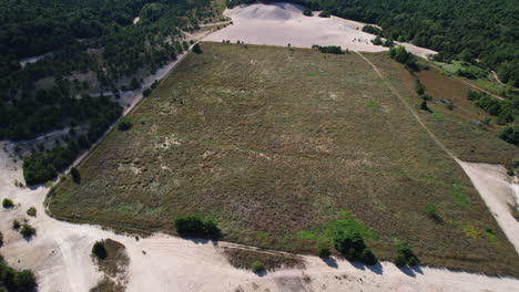 Birds-eye-view-over-the-Big-River-Management-Area-,-and-sand-dunes-in-West-Greenwich