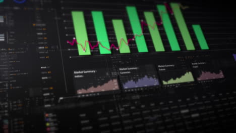 Visualizaciones-De-Datos-Dinámicos-Para-Gráficos-De-Información-Empresarial,-Gráficos-Animados-Y-Conocimientos-Basados-En-Datos-Para-Una-Maqueta-De-Reunión-De-Negocios