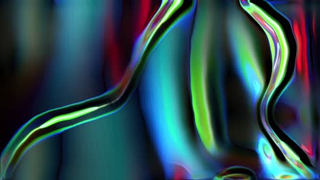 Abstrakte-Mehrfarbige-Grüne-Flüssige-Farbverlaufshintergrund-4K-Animation